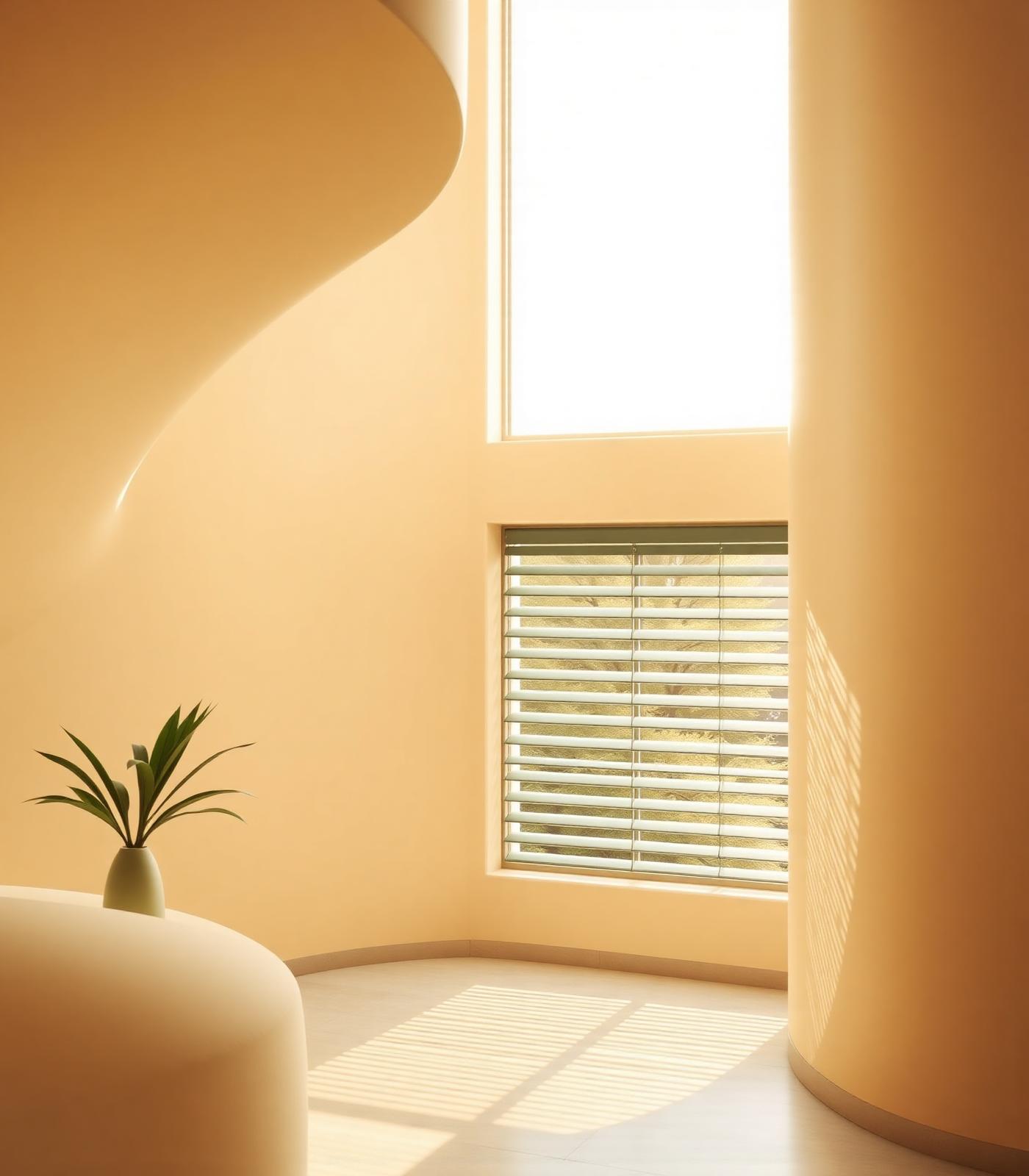 Warm modern interior representing Pull's design philosophy